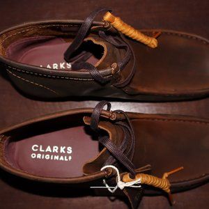 Clarks Brown Leather 9.5